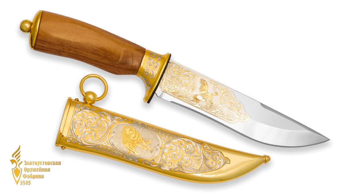 Украшенный нож «Рысь 2»
