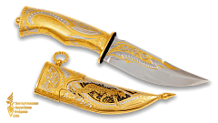 Украшенный нож «Леопард»
